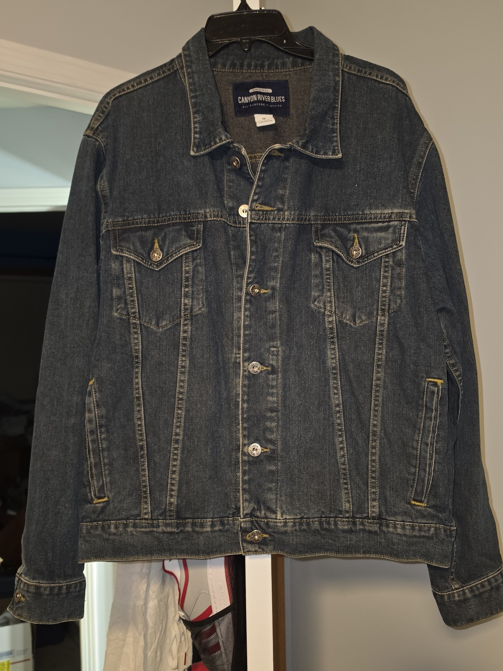 Canyon River Blues Men’s Dark Blue Denim Jacket